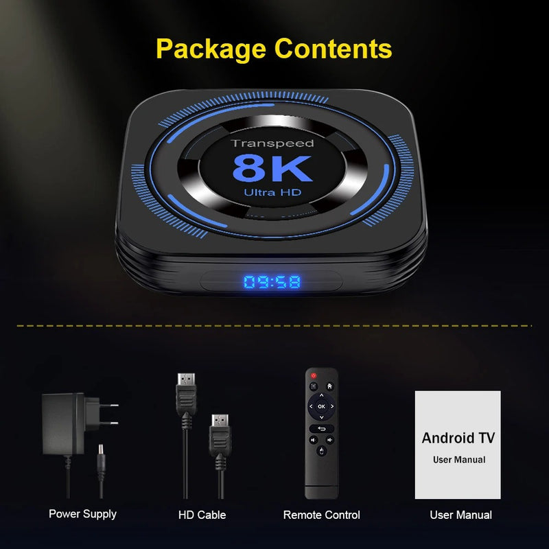 TV BOX Transpeed-Android Ultra HD